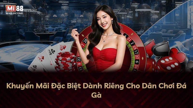 Khuyến Mãi Đặc Biệt Dành Riêng Cho Dân Chơi Đá Gà
