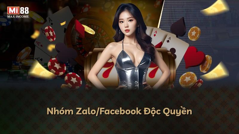 Nhóm Zalo/Facebook Độc Quyền