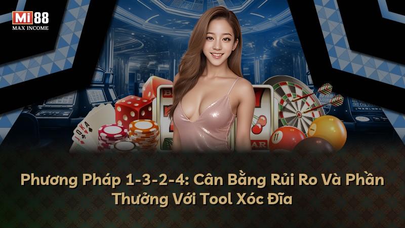 Phương Pháp 1-3-2-4: Cân Bằng Rủi Ro Và Phần Thưởng Với Tool Xóc Đĩa