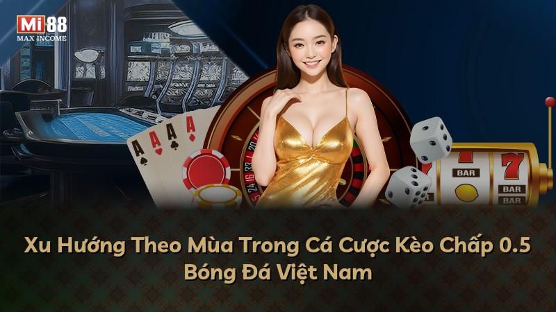 Xu Hướng Theo Mùa Trong Cá Cược Kèo Chấp 0.5 Bóng Đá Việt Nam